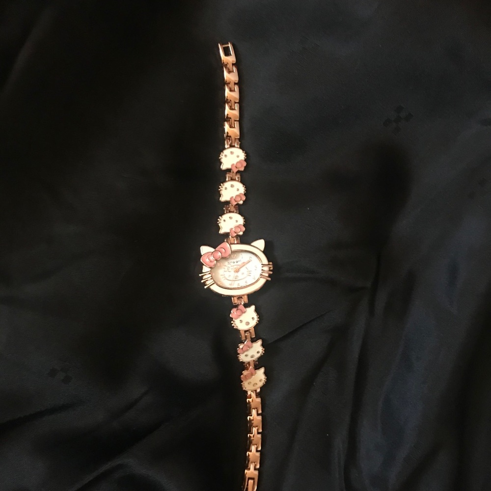Rose gold Hello Kitty Watch